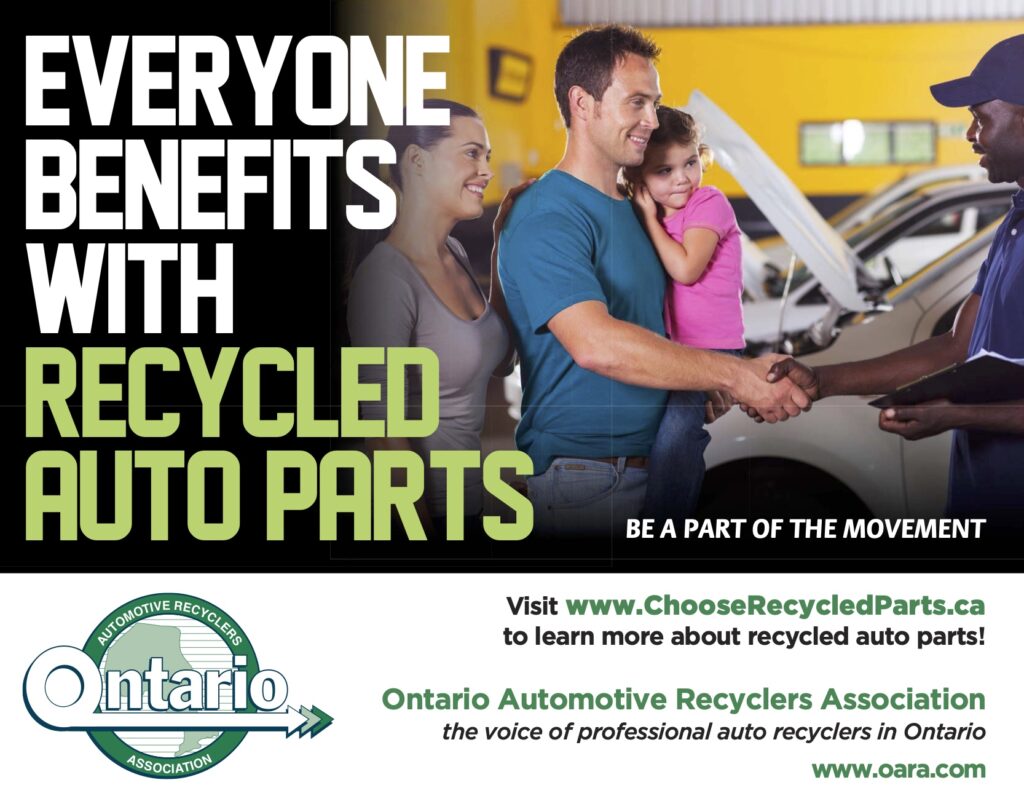 Everyone benefits with Recycled Parts